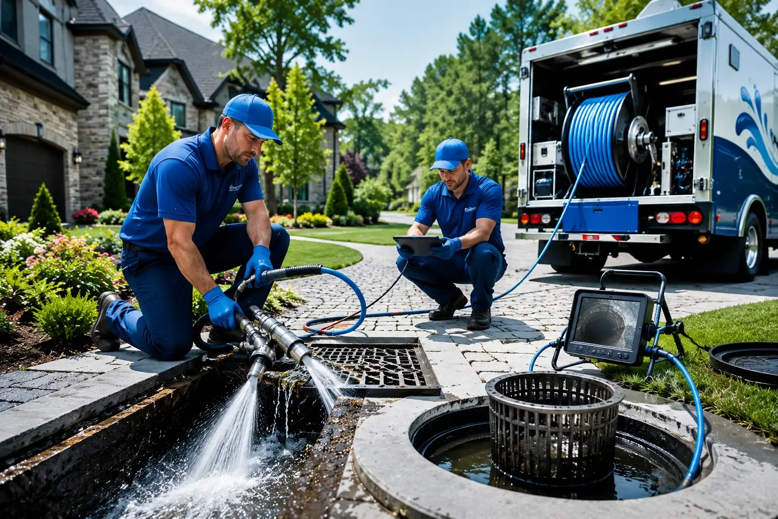 Local outdoor drain cleaning professionals in Davis, SD